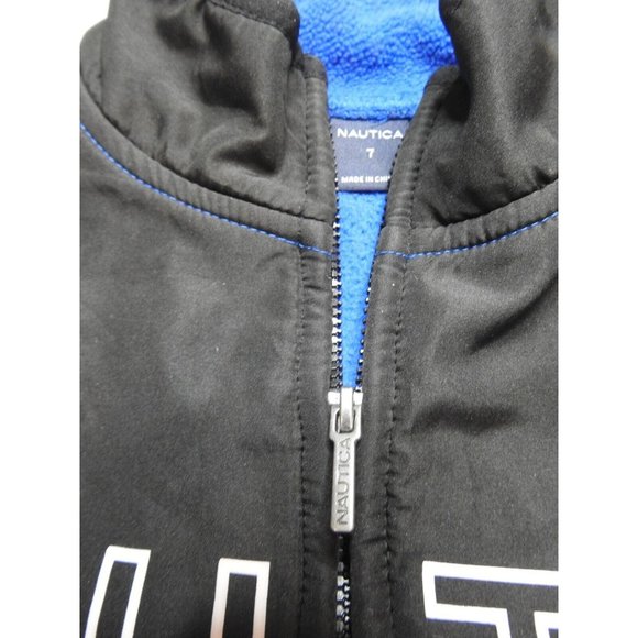 Boys Nautica Fleece Pullover Size 7 - Cozy Comfort with Classic Style! - Picture 2 of 3